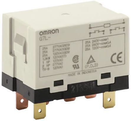 Omron - G7L-2A-T AC12 - Omron G7L-2A-T AC12 DPNO 尲װ Ǳ̵, 12V		