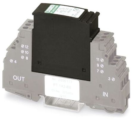 Phoenix Contact - 2856032 - Phoenix Contact PT ϵ 20 V 28 V ֱ 20kA ͷ 2856032, DIN 죬ݶװװ, 17.7 x 52 x 45mm		