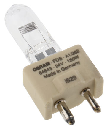 Osram - 64643 150 W 24 V - Osram 150 W GY9.5 ܷ±ص 64643 150 W 24 V, 24 V, 5000 lm, 100H		