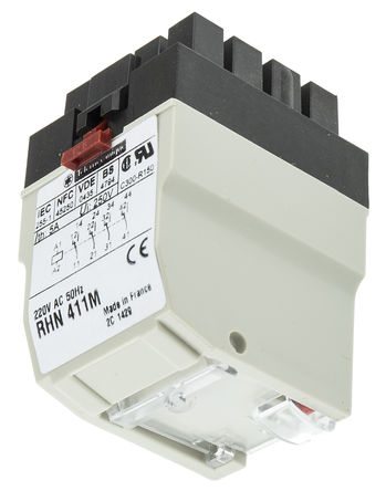 Schneider Electric - RHN411M - Schneider Electric RHN411M 4 ˫ Ǳ̵, 5 A, 220V ac		