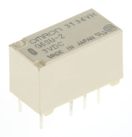 Omron - G6SU-2 3DC - Omron G6SU-2 3DC ˫˫ װ ̵, 2 A, 3V dc		