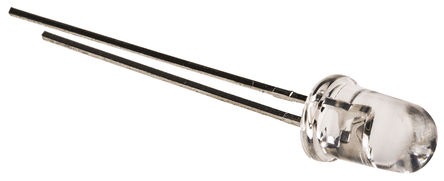 Kingbright - L-813SRC-E - Kingbright Round ϵ ɫ (640 nm ) LED L-813SRC-E, 1.85 V, 2800 mcd, 40ӽ 10 mm ͨ		