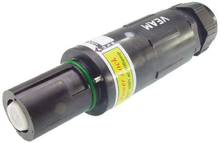 ITT - NLDFT-N-BK-L-S120-M40A - ITT Veam Powerlock ϵ ɫ 1P RJ45-Rangierfeld °װ  NLDFT-N-BK-L-S120-M40A, 400A, 1 kV , IP2XIP67		
