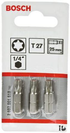 Bosch - 2607001619 - Bosch T27 ˿ͷ 2607001619, Torx ͷͷ		