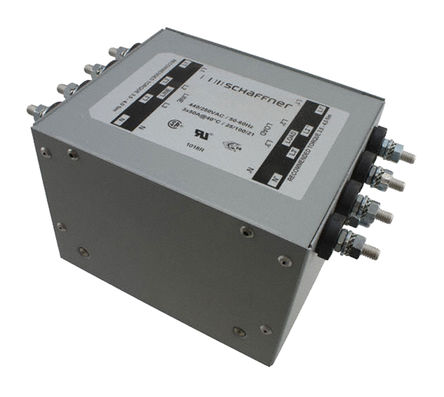 Schaffner - FN356-50-24 - Schaffner FN 356 ϵ 50A 440 V ac, 60Hz װ RFI ˲ FN356-50-24, װƬӶ		