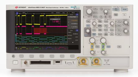 Keysight Technologies - MSOX3052T - Keysight Technologies 3000 X ϵ 500MHz źʾ MSOX3052T, 2 ģͨ, 16 ͨ, WVGA		