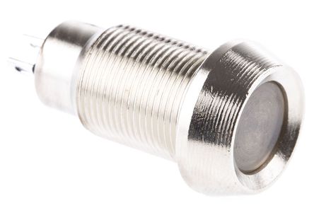 Marl - 512-532-76 - Marl 512-532-76 10 mm  ɫ LED ָʾ, ƬӶ, 12.7mmװ׳ߴ, 230 V 		