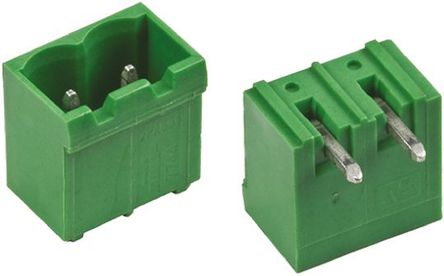 TE Connectivity - 796638-2 - TE Connectivity Buchanan ϵ 2· 5.08mmھ (1) ֱ PCB ߶ӿ 796638-2, Ӷ˽, 15A, ͨ		