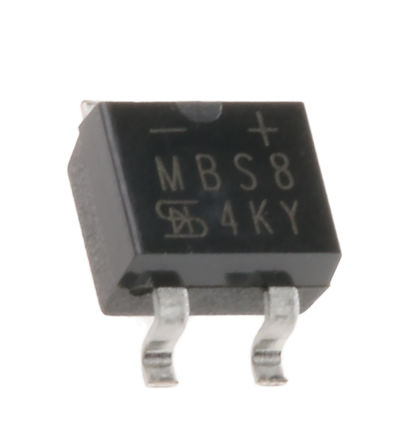 Taiwan Semiconductor - MBS8 RC - Taiwan Semiconductor MBS8 RC  , 800mA 800V, 4 MBSװ		