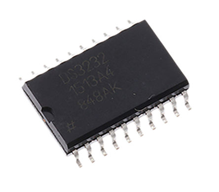 Maxim - DS3232S# - Maxim DS3232S# ʵʱʱ (RTC), õءNV RAM, I2C, 20 SOICװ		