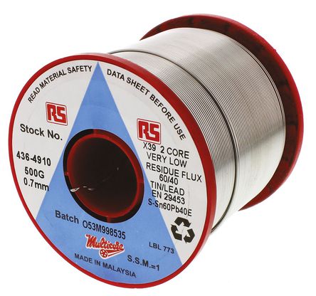 Multicore - 289155 - Multicore 500g 0.7mmֱ   289155, +183  +188C۵, 40%Ǧ, 60%		