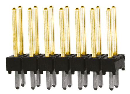 Samtec - TSW-107-14-L-D - Samtec TSW ϵ 14· 2.54mmھ (2) ֱ Ź TSW-107-14-L-D, Ӷ˽, 7.6A, ͨ		