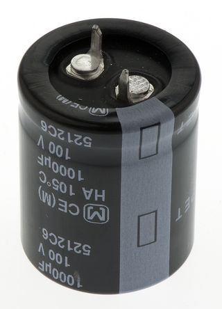 Panasonic - ECEC2AA102CJ - Panasonic HATS  ϵ 100 V 1000F ͨ  ECEC2AA102CJ, 20%ݲ, +105C		