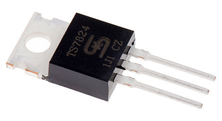 Taiwan Semiconductor - TS7824CZ COG - Taiwan Semiconductor TS78xxC ϵ TS7824CZ COG ѹ, Ϊ 40 V, 24 V, 4%ȷ, 1A, 3 TO-220		