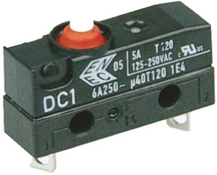 ZF - DC1B-A1AA - ZF DC1B-A1AA - ťʽ ΢, 6 A @ 250 V 		