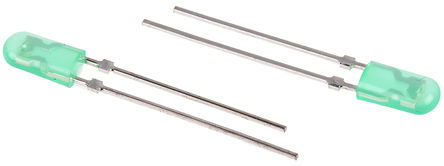 Nichia - NSPG346LS-G-U12-V12 - Nichia ɫ (520 nm ) LED NSPG346LS-G-U12-V12, 3.55 V, 3.33 cd, 60 ӽ 3mm (T-1) ͨ		