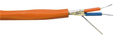 Alpha Wire - 6461 OR005 - Alpha Wire 30m 2 о  ϩ PVC  ҵ 6461 OR005, 300 V, 2.5 A, 0.35 mm2 , -40  +75 C		