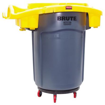 Rubbermaid Commercial Products - 1887706 - Rubbermaid Commercial Products BRUTE 黄色 PP制 垃圾箱 1887706, 994 x 724 x 241mm		