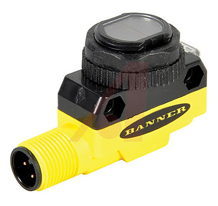 Banner - QS18VP6LPQ8 - Banner Ϊ 3.5 m LED Դ ׹ܣ  紫 QS18VP6LPQ8, PNP, 4 ŷʽٶϿ, IP67		