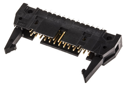 TE Connectivity - 5499922-6 - TE Connectivity AMP-LATCH ϵ 26· 2.54mmھ (2) ֱ PCB  5499922-6, Ӷ˽, 1A, ͨ		