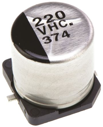 Panasonic - EEEHC1V221P - Panasonic HC SMD ϵ 35 V ֱ 220F SMD  EEEHC1V221P, 20%ݲ, +105C		