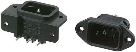 Bulgin - PX0590/28 - Bulgin 尲װ ͷ IEC  PX0590/28, Ӷ˽, 10A, 250 V 		