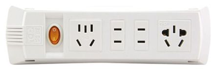 TOP - TZ-C0811K4 - Extension lead,4 way mix,sw,2m		