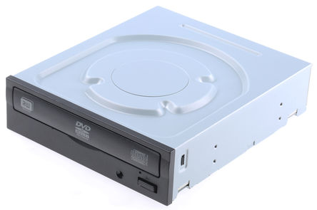 Lite-On - IHAS124-04 - Lite-On IHAS124-04 黑色 内置 SATA DVD 光碟机		