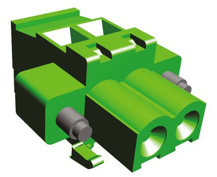 TE Connectivity - 796861-2 - TE Connectivity Buchanan ϵ 5.08mm ھ 2 ·  ɫ ֱ ͷ 796861-2, 尲װ, Ӷ˽		