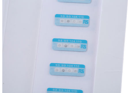 RS Pro - 04srsc0ml2cp - RS Pro 93C  154C 4 ˮƽ ¶ͱǩ 04srsc0ml2cp, 11 x 4mm		