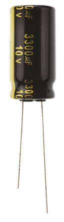 Panasonic - EEUFM1A332 - Panasonic FM  ϵ 10 V ֱ 3300F ͨ  EEUFM1A332, 20%ݲ, +105C		