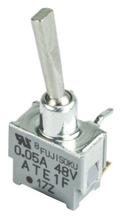 Fujisoku - ATE1F-6F3-10-Z - Fujisoku ˫ л ATE1F-6F3-10-Z, On-(On), 50 mA@ 48 V /ֱ		