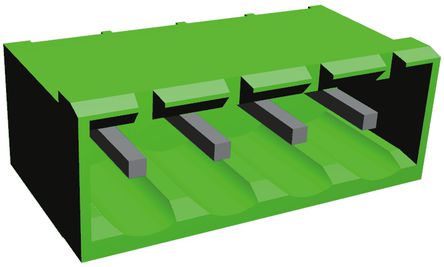 TE Connectivity - 796644-4 - TE Connectivity Buchanan ϵ 5mm ھ 4 ·  ɫ ֱ PCB  796644-4, ӡˢ·尲װ, ݶ˽		