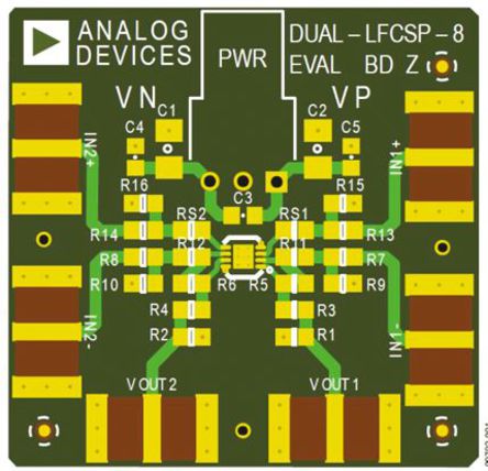 Analog Devices - ADA4896-2ACP-EBZ - Analog Devices  ADA4896-2ACP-EBZ		