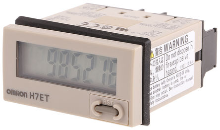 Omron - H7ET-NV1-B - Omron ʱ H7ET-NV1-B, LCD, 7λ, 4.5  30 V ֱ		