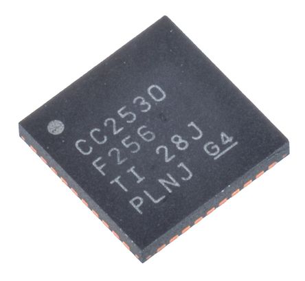 Texas Instruments - CC2530F256RHAT - Texas Instruments CC2530F256RHAT Ƭϵͳ SOC, ΢, CMOS, IEEE 802.15.5, ZigBee, 2  3.6 V, 40 VQFNװ		