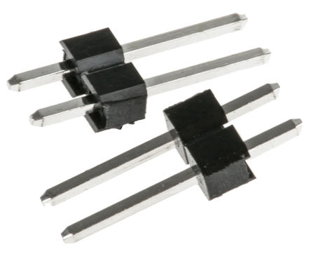 RS Pro - W81102T3825RC - RS Pro 2· 2.54mmھ (1) ֱ Ź W81102T3825RC, Ӷ˽, 1A, ͨ		