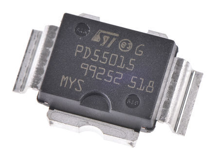 STMicroelectronics - PD57060-E - STMicroelectronics Si N MOSFET PD57060-E, 7 A, Vds=65 V, 2 PowerSO-10RFװ		