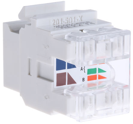 Molex Premise Networks - KSJ-00032-02 - Molex Premise Networks 8 ˿ Cat5e RJ45  KSJ-00032-02, UTP 		