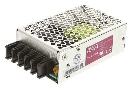 TRACOPOWER - TXM 015-112 - TRACOPOWER 15W  ǶʽģʽԴ SMPS TXM 015-112, 90  264V ac, 12V dc, 1.3A, 82%Ч, շװ		