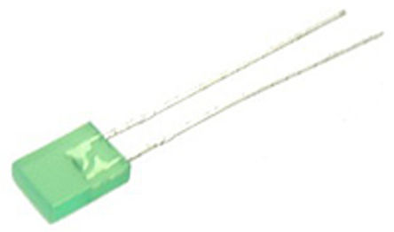 Kingbright - L-113GDT - Kingbright ɫ (568 nm ) LED L-113GDT, 2.5 V, 5 mcd, 110 ӽ  ͨ		