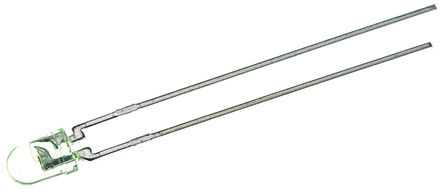 Kingbright - L-4060ZGD - Kingbright ɫ (525 nm ) LED L-4060ZGD, 4.1 V, 900 mcd, 70 ӽ 1.8 mm ͨ		