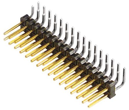 Samtec - TSW-116-08-L-D-RA - Samtec TSW ϵ 32· 2.54mmھ (2) ֱ Ź TSW-116-08-L-D-RA, Ӷ˽, 7.6A, ͨ		