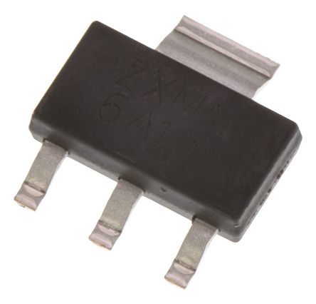 DiodesZetex - ZXMN6A11GTA - DiodesZetex Si N MOSFET ZXMN6A11GTA, 4.4 A, Vds=60 V, 3+Ƭ SOT-223װ		