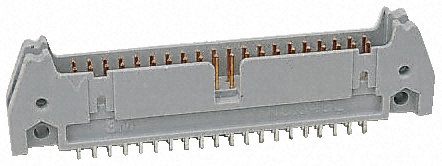 3M - N3433-6002RB - 3M 3000 ϵ 50· 2.54mmھ (2) ֱ PCB  N3433-6002RB, Ӷ˽, 2A, ͨ		