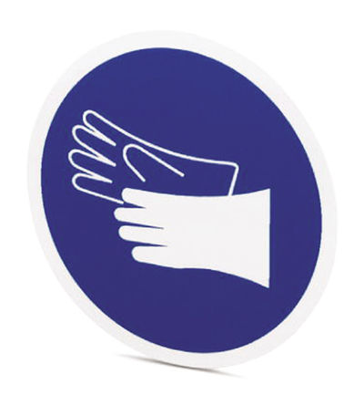 Phoenix Contact - 1014158 - Phoenix Contact 1014158 3װ Ԥӡǩ, 50mmֱ, 50mm		