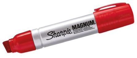Sharpie - S0949870 - Sharpie 红色 Extra Broad 14.8mm 凿形尖端笔尖 永久性记号笔		