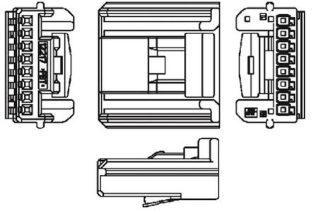 TE Connectivity - 1318757-1 - TE Connectivity MULTILOCK 025/090 II ϵ 2.2mm ھ 2  26 ·  °װ PCB  1318757-1		