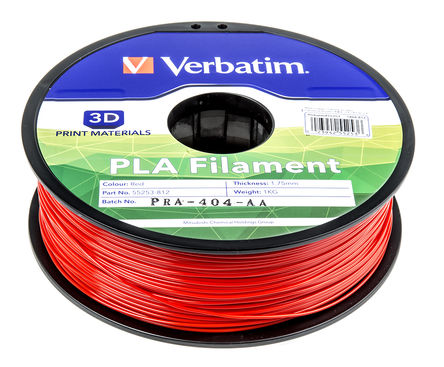 Verbatim - 55253 - Verbatim ɫ 1.75mmֱ FDM PLA 3D ӡ˿Ĳ 55253, 1kg		