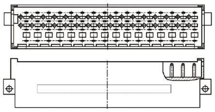 TE Connectivity - 4-1393755-2 - TE Connectivity Eurocard ϵ 4  64 · 3.81 mm, 5.08 mm ھ ֱ DIN 41612 ͷ 4-1393755-2, G C1ȼ, Ӷ˽		
